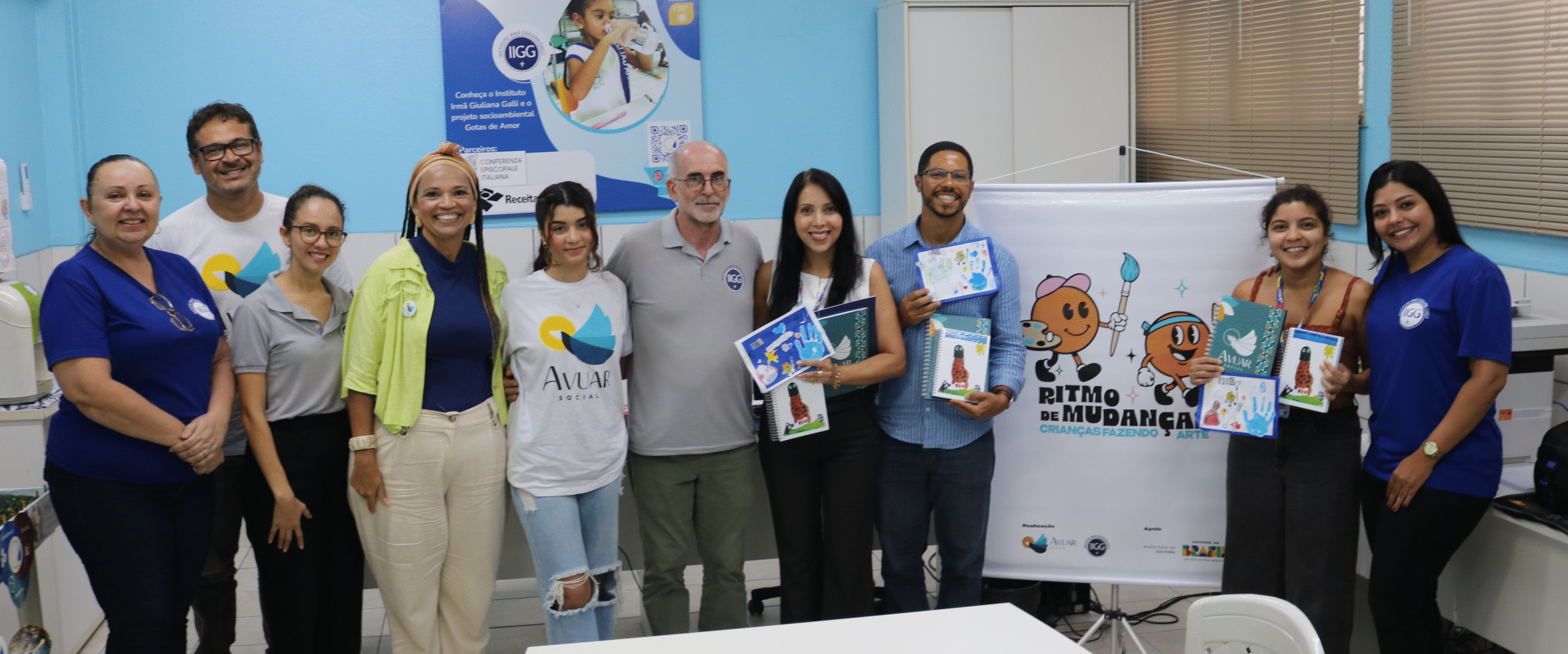 Ritmo de Mudanças recebe visita do Ministério da Cultura e apresenta ações na Serrinha